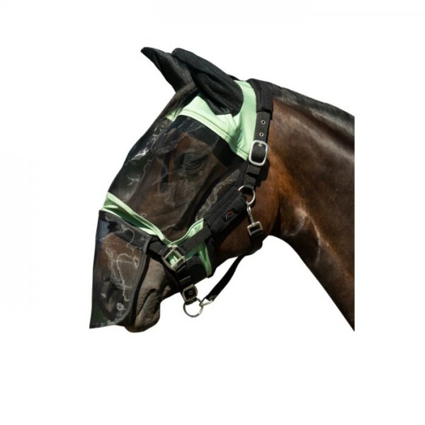 HKM Fliegenschutzmaske "Premium" mit Nüsternschutz