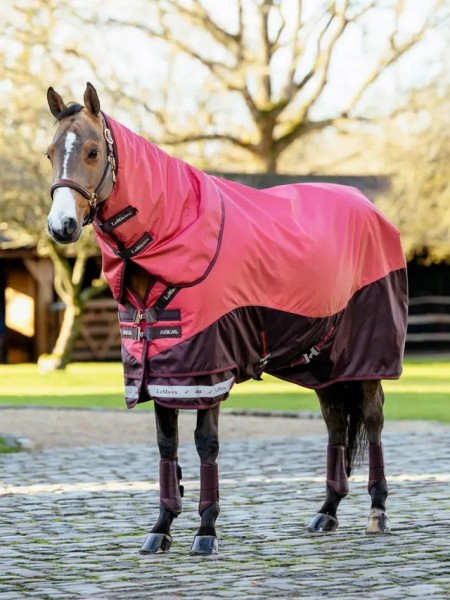 LeMieux Arika Ripstop Weidedecke 0 g Füllung,Cranberry