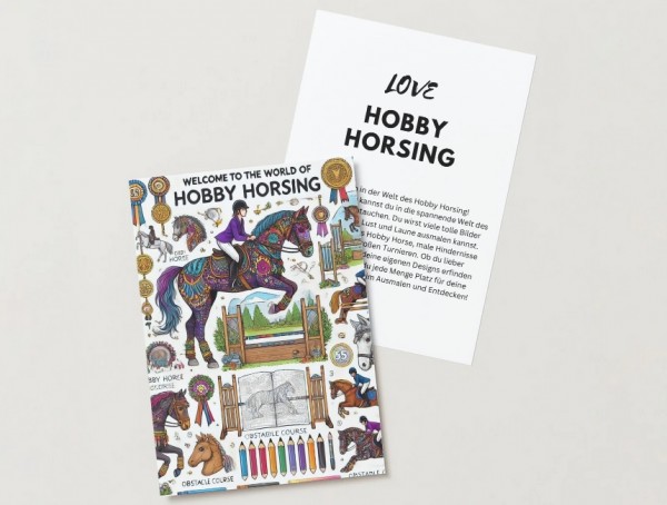 Hobby Horsing Malbuch