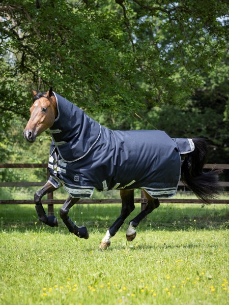 LeMieux Arika Storm-Tek Rug, Weidedecke, Pferdedecke, 200g Füllung, navy