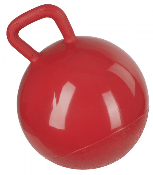 Kerbl Spielball für Pferde, rot, 25cm