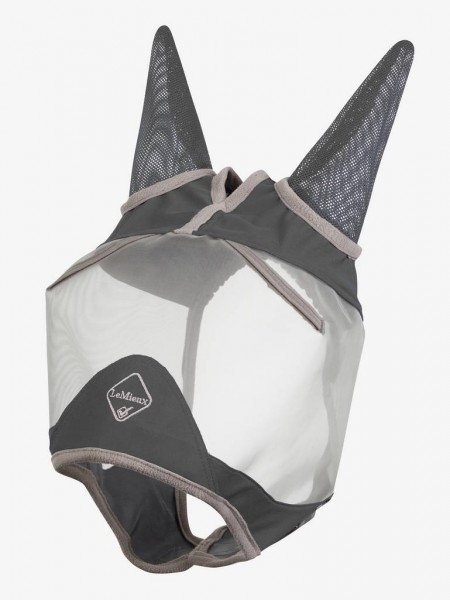 LeMieux Armour Shield Full Fliegenmaske, mit Ohrenschutz, grau,medium, sale