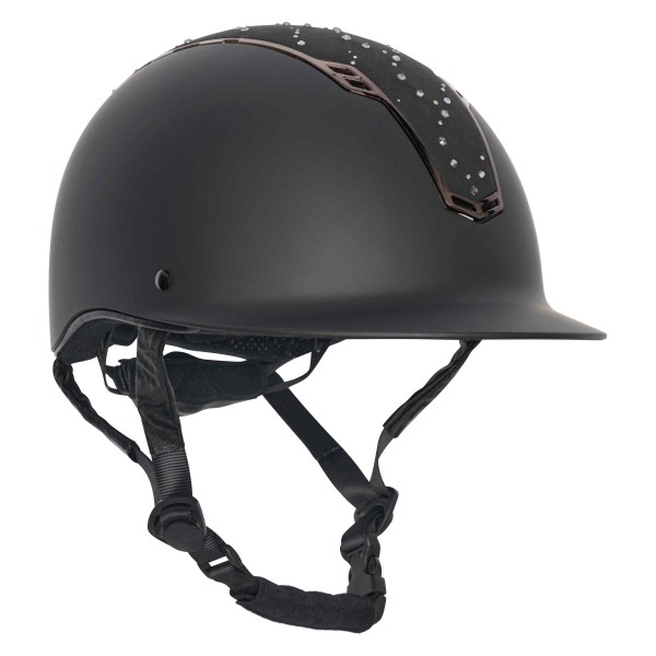 Imperial Riding Reithelm IRHOlania Crystal Unisex Black
