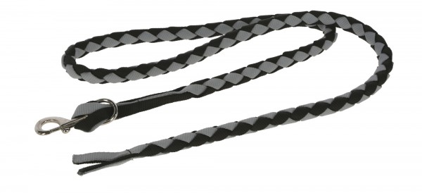 Covalliero American Lead Rope, schwarz/grau, 2,5 m